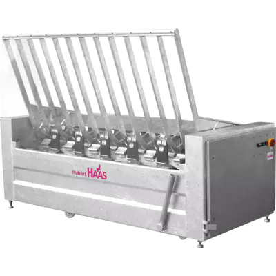 Haas Dočisťovací překlapěcí stroj (nerez) (1)