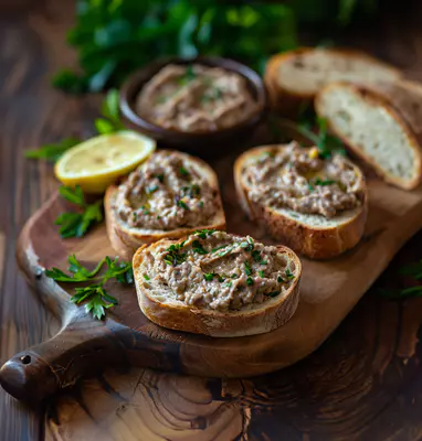 Zlatá játrová paštika. Domácí recept