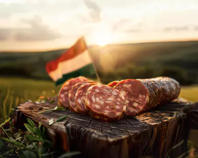 Pálivá maďarská klobása bez éček