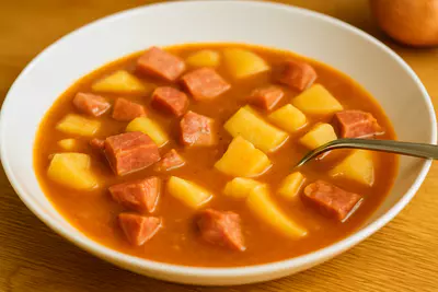 Co s přebytečnými špekáčky? Vyzkoušejte recept na poctivý buřtguláš 