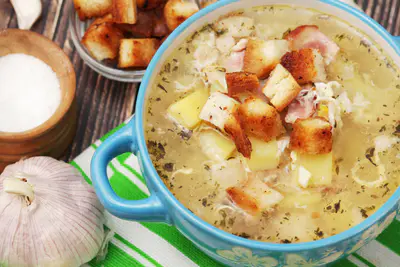 Pravá domácí česnečka: recept jako od babičky