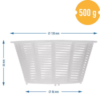 BROWIN Forma na sýr kulatá 13x13x7cm (500g) (4)