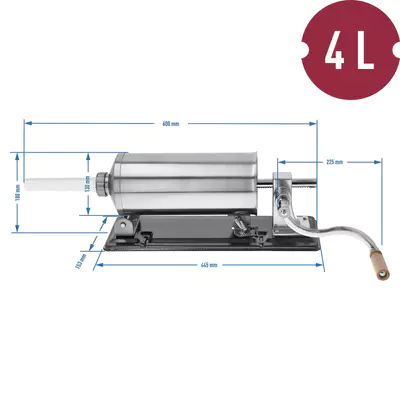 BROWIN Plnička klobás obj. 4 kg (6)