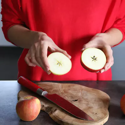 F. Dick Nůž santoku RED SPIRIT 8175418 18cm (2)