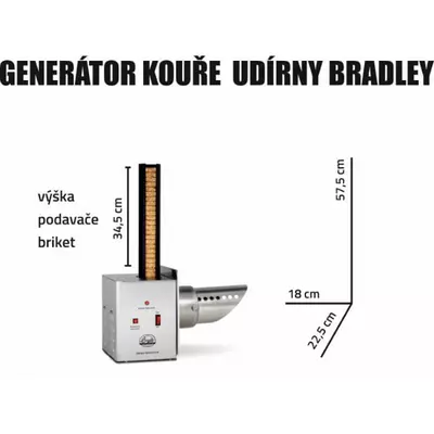 Bradley Smoker Generátor kouře nerez Bradley Smoker (2)