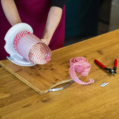 BROWIN Síťka na maso 22cm červená 4m (125°C) (3)
