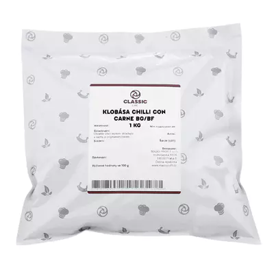 Classic line Směs kořenící - Klobása chilli con carne BG BF 1kg (3)