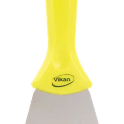 Vikan Škrabka nerez, 100mm, žlutá 40096 (2)