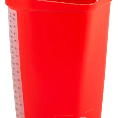 Vikan Odměrka 2 l průhledná stupnice červená 60004 (2)