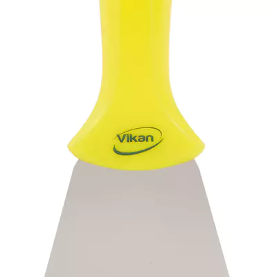 Vikan Škrabka nerez na násadu 100mm žlutá 40116 (3)