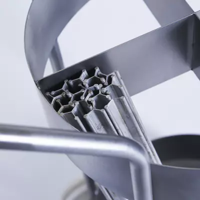 Vozík na udírenské hůlky kulatý (2)