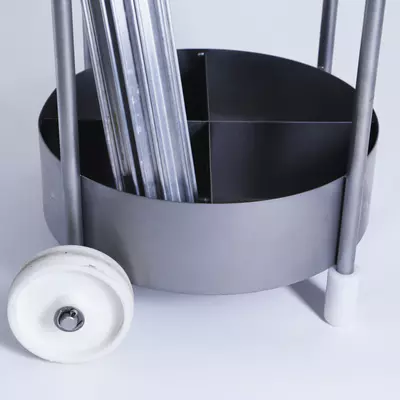 Vozík na udírenské hůlky kulatý (3)