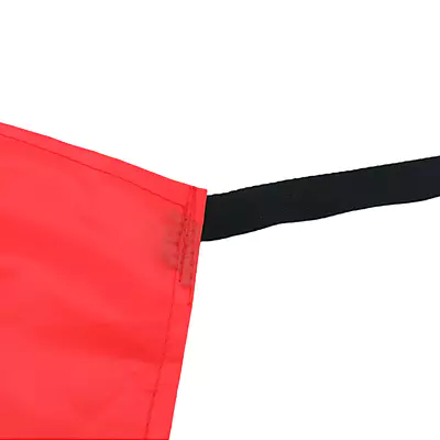 Zástěra Gumotex červená - slabá (3)