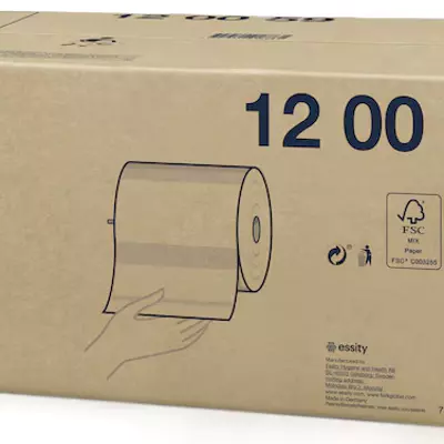 Tork Ručníky papírové  v extra dlouhé roli 1vrstvé Matic bílé Universal 1 x 6, bílá H1 (3)