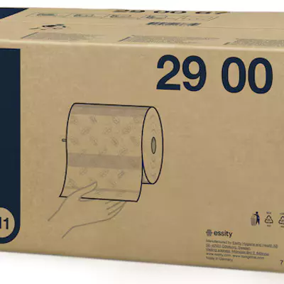 Tork Ručníky papírové jemné v roli 2vrstvé Matic bílé Advanced,1 x 6, bílá H1 (2)
