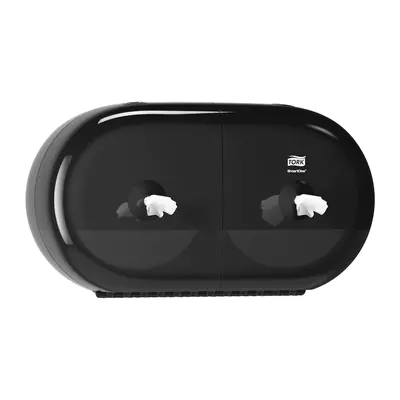 Tork Zásobník na toaletní papír SmartOne® Twin Mini, černý T9 (3)