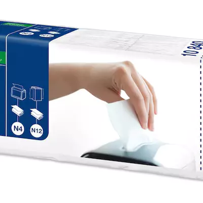 Tork Ubrousky Universal do zásobníku Interfold, 1 vrstva, 8x 1125 ks, bílá N4, N12 (3)