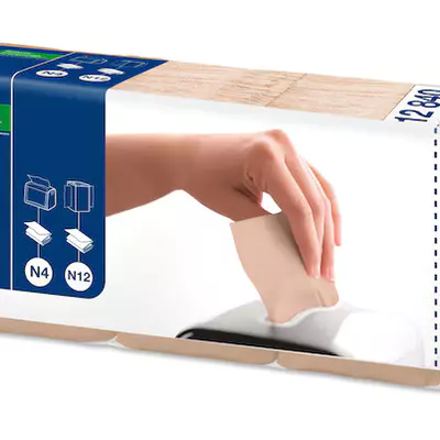 Tork Ubrousky do zásobníku Xpressnap® Natural N4, N12 (4)