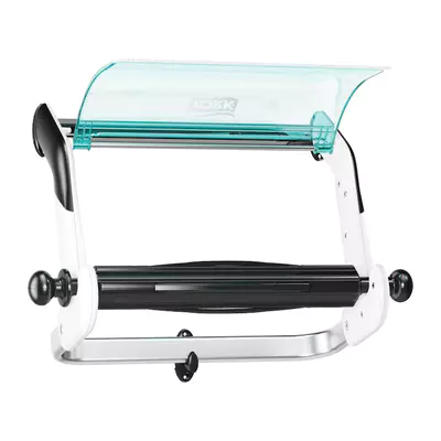 Tork Držák na stěnu na velké a malé role, kov, bílo - tyrkysová W1 - 652100 (3)