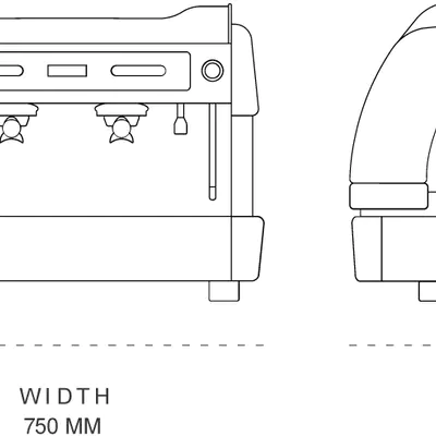Fiamma Dvoupákový kávovar COMPASS II DualBoiler (bílý) (3)