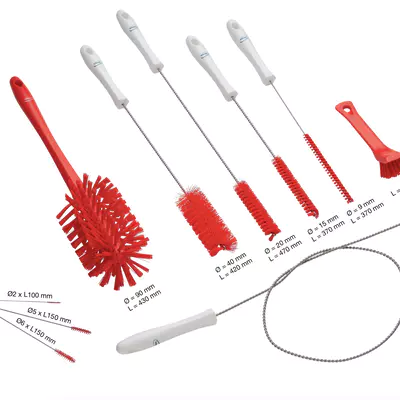 Vikan Sada kartáčů na zmrzlinové stroje (3)