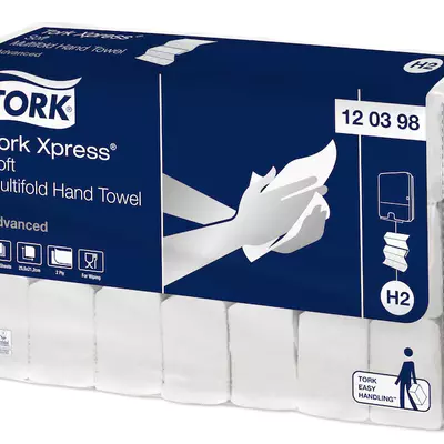 Tork Papírové ručníky Multifold soft H2 - 120398 (3)