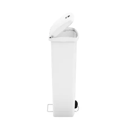 Rubbermaid Koš plastový 50l s víkem bílý (2)