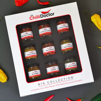 The Chilli Doctor No 9 Collection - ochutnávková chilli sada (4)