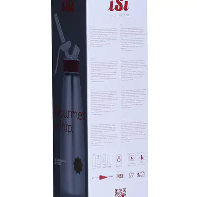 iSi Šlehačková láhev GOURMET WHIP (PLUS) 1,0 l (4)