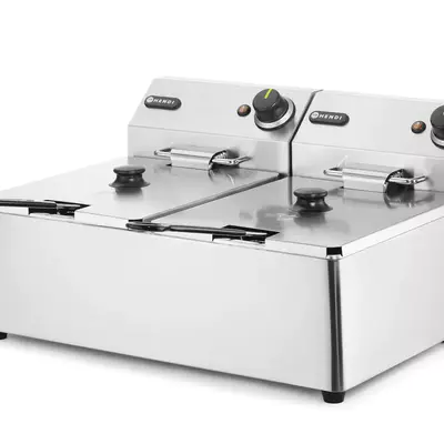 HENDI Fritéza Kitchen line 2x6l (2)