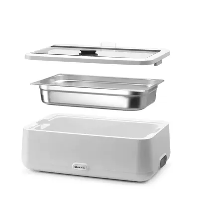 HENDI Chafing dish UNIQ, Bílá, 220-240V/700W (6)