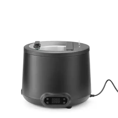 HENDI Kotlík na polévku UNIQ,  8L, Černá, 220-240V/500W (2)