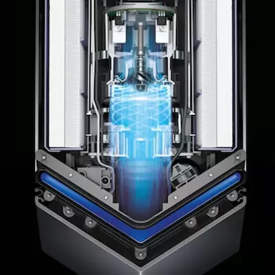 Dyson Osoušeč rukou Airblade™ V - HU02 nickel  - kryt polykarbonát (PC) stříkaný nikl (5)