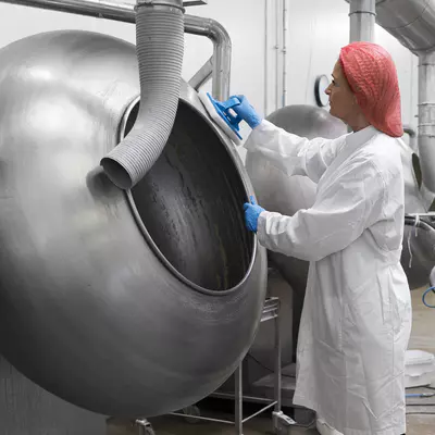 Vikan Držák na PAD ruční - modrý (5)