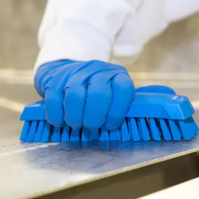 Vikan Kartáč ruční středně tvrdý - červený (2)