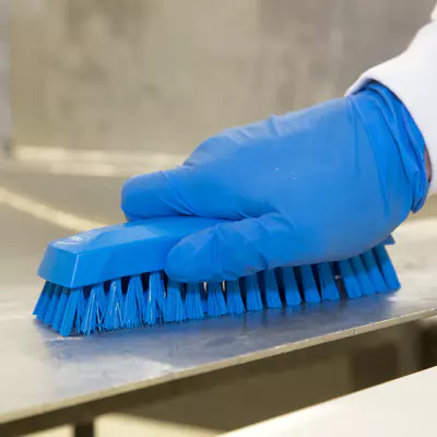 Vikan Kartáč ruční středně tvrdý - žlutý (6)