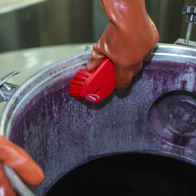 Vikan Kartáč ruční tvrdý - zelený (3)