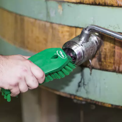 Vikan Kartáč ruční tvrdý - červený (4)