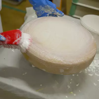 Vikan Kartáč s krátkou rukojetí měkký - červený (4)