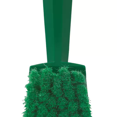 Vikan Kartáč s krátkou rukojetí měkký - zelený (5)