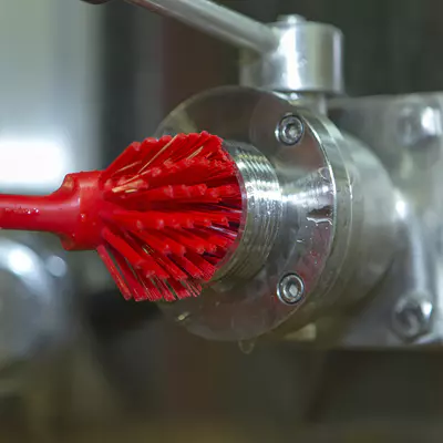 Vikan Kartáč mycí střední - modrý (2)