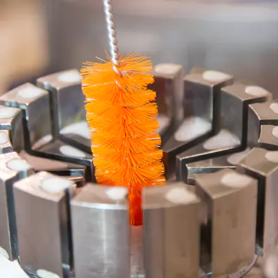 Vikan Kartáč na trubky tvrdý Ø 40mm - růžový (4)