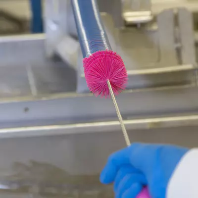 Vikan Kartáč na trubky střední Ø 60mm - růžový (2)