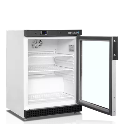 Tefcold Skříň chladící UR 200 G prosklené dveře, bílá (2)