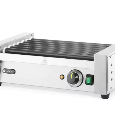 HENDI Gril válečkový na párky jednozónový, HENDI, 7 válečků, 230V/740W (2)