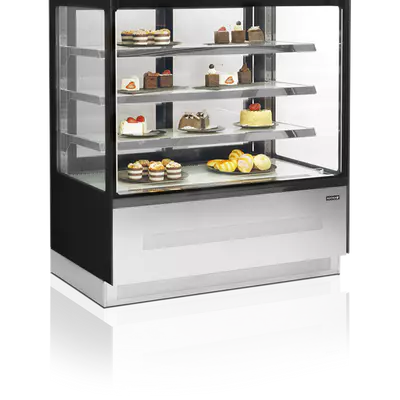 Tefcold Vitrína chladící cukrářská LPD 1203 F Black (3)