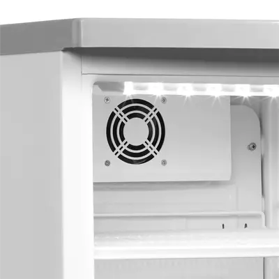 Tefcold Skříň chladicí prosklené dveře BC 85 WF (4)