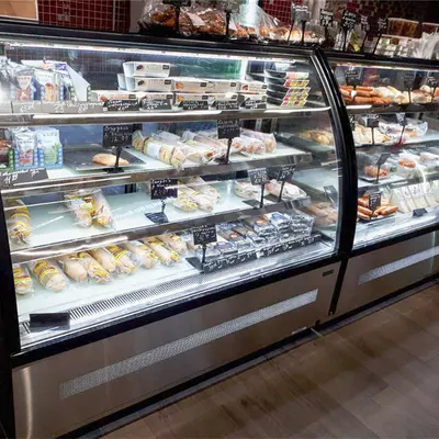 Tefcold Vitrína chladící cukrářská LPD 1500 C Black (2)