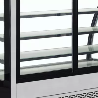 Tefcold Vitrína chladící cukrářská LPD 1500 C Black (3)