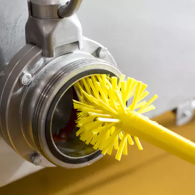 Vikan Kartáč na řezačky střední Ø90 mm - červený (5)